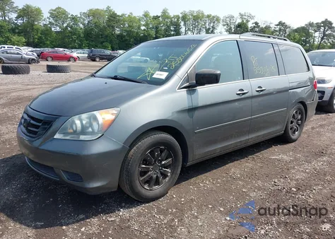 2008 Honda Odyssey Ex z USA, uszkodzony, nr VIN 5FNRL38448B410708